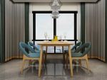 保惠蜂鸟现代风格123平米三居室装修效果图案例