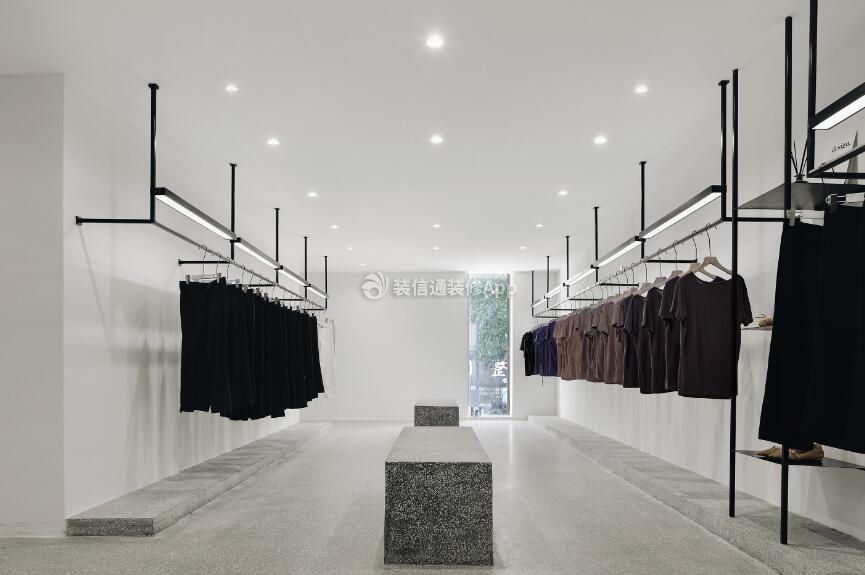 福州簡(jiǎn)約服裝店燈光設(shè)計(jì)裝修圖片