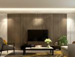 红豆香江豪庭3室2厅126㎡现代简约装修案例