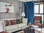 风尚米兰138平三居室美式经典风格装修案例
