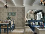 时代紫林地中海风格78平米两室两厅装修案例