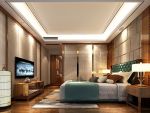 丽喜南苑新中式风格134平米三居室装修案例