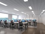 南昌办公室装修案例-现代科技风格超星集团装修效果图赏析