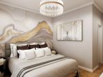 海伦堡·嘉悦湾轻奢风格140平米三居室装修效果图案例