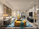 新怡家园现代风格120平米三居室装修案例