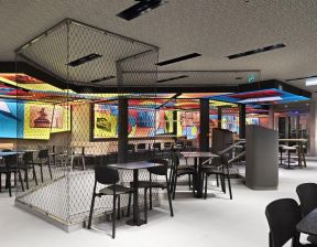 餐饮店面装潢效果图 特色餐厅装饰设计 特色餐厅空间设计