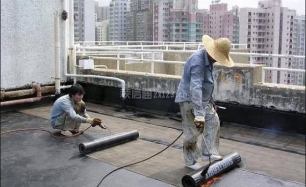 屋顶防水-防水施工