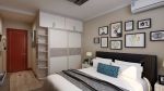 金日·幸福里新中式105平米三居室装修效果图案例