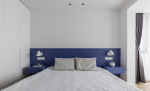 紫景一品现代风格90平米三居室装修效果图案例