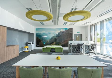软件开发办公室现代风格1000平米装修案例