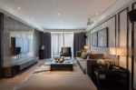 中海锦城现代风格110平米三居室装修效果图案例