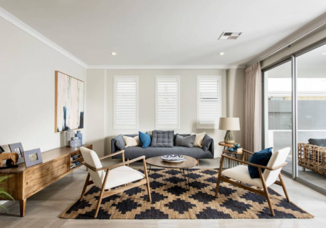 融创东海湾美式风格175平米三居室装修效果图案例