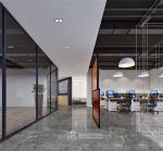 300平米办公室装修设计效果图案例