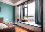 120平房子卧室飘窗装修设计图赏析