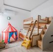 125平房子儿童房高低床装修设计效果图