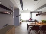 大东湖现代风格92平米二居室装修效果图案例