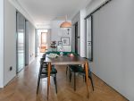 富兴经典95平米现代风格两居室装修案例