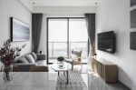 万科·金域国际北欧风格80平米二居室装修效果图案例