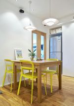 滨海·橙里现代风格85平米二居室装修效果图案例