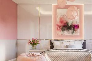 粉红色卧室装修