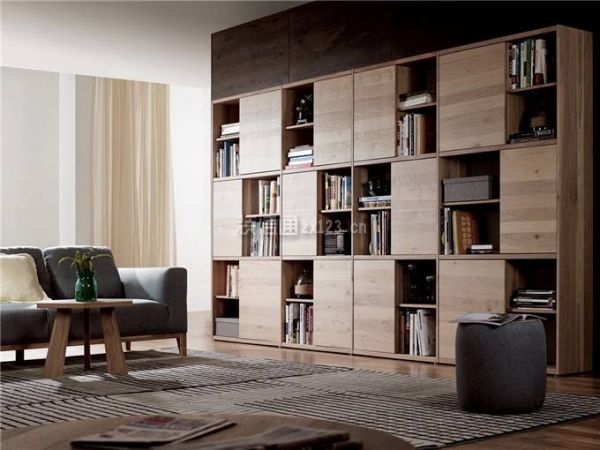 板式家具-书架柜