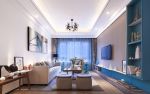 中南·春江阅现代风格100平米三居室装修效果图案例