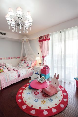 138平大户型儿童房室内装潢布置图片