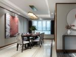 宸悦江语院新中式风格110平米三居室装修效果图案例