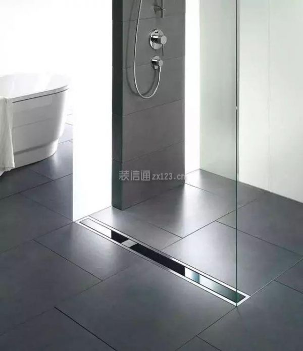 开放式的淋浴房装修 看看别人是怎么设计得好看实用的