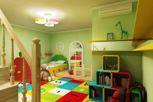 不同色系的儿童房设计