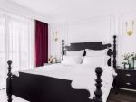 巴黎名都法式风格98平米二居室装修效果图案例