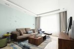 苏宁悦城现代风格129平米三居室装修案例