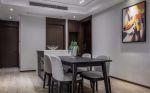 静海明珠现代风格117平米三居室装修效果图案例