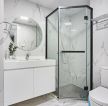 卫生间淋浴房隔断装修设计效果图欣赏