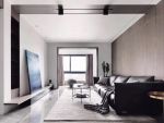 名城紫金轩现代风格89平米三居室装修效果图案例