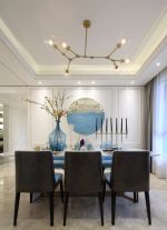 融科瑷颐湾现代风格140平米三居室装修案例