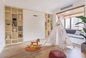 北欧风格房屋儿童游戏室装修布置图