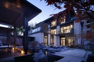 新中式现代一层别墅设计
