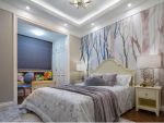 石榴紫宸府美式风格170平米三居室装修效果图案例