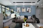 逸品蓝山现代风格116平米二居室装修效果图案例