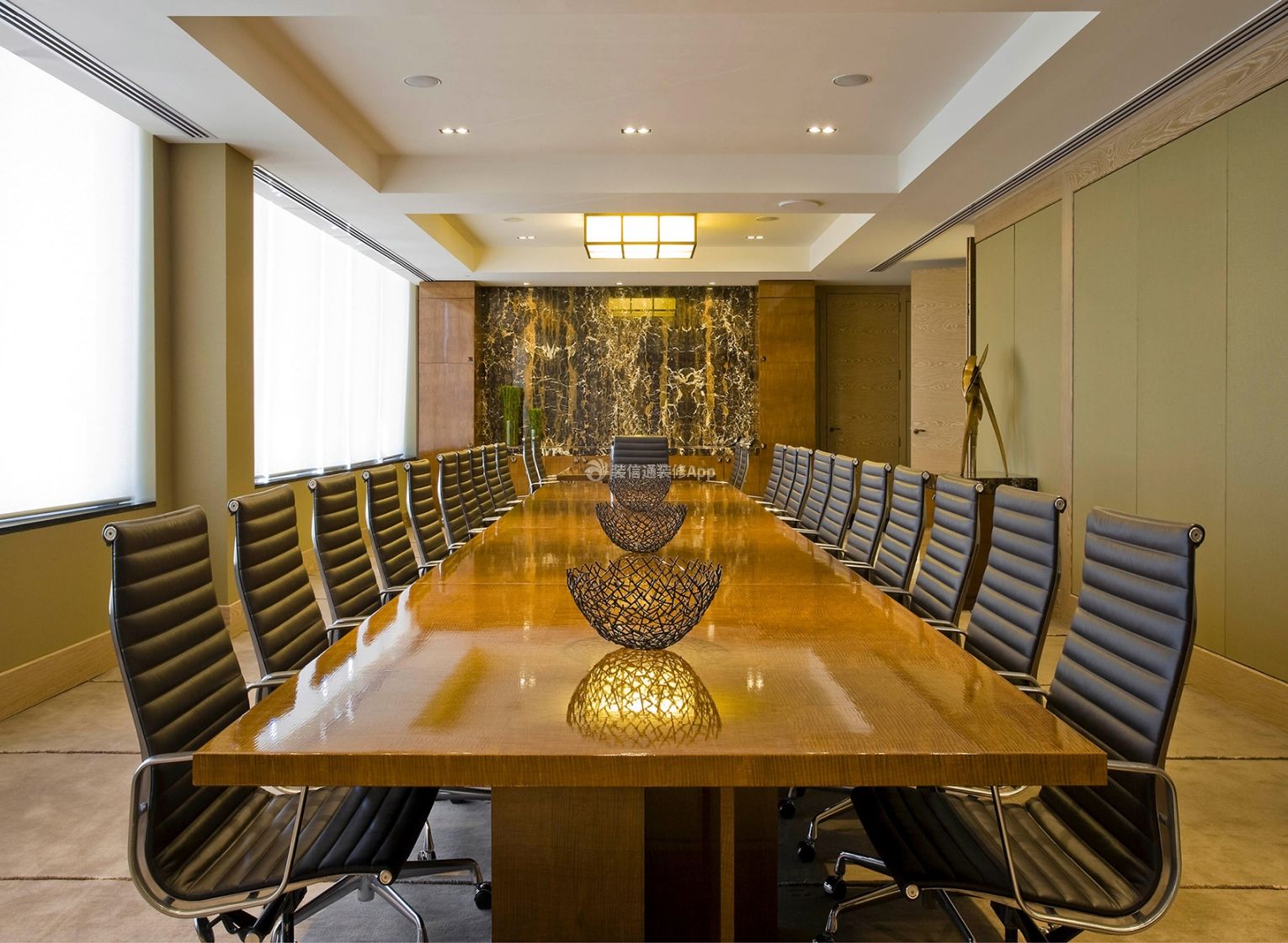 金融公司会议室装修设计效果图欣赏