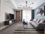 名仕豪庭极简风格80平米三居室装修效果图案例