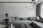 110平方现代客厅布艺沙发装修效果图