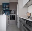 110平方现代风格厨房装修效果图片大全