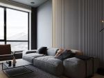 广大城现代风格120平米三居室装修效果图案例