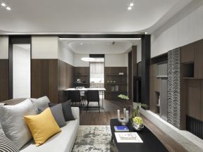 110平方现代风格房子室内装修效果图