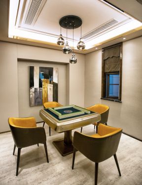 棋牌室设计图片 棋牌室效果图 棋牌室装修效果图