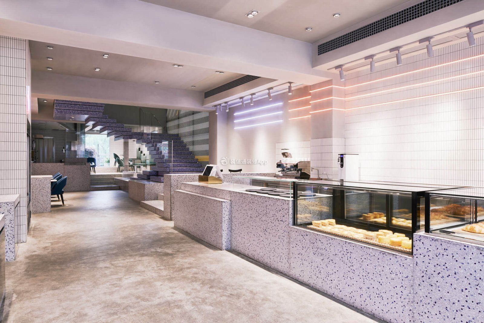 東莞簡(jiǎn)約風(fēng)格甜品店裝修實(shí)景圖