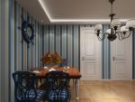福海景苑地中海风格124平米三居室装修案例