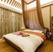 东南亚风格别墅卧室吊顶装修图片